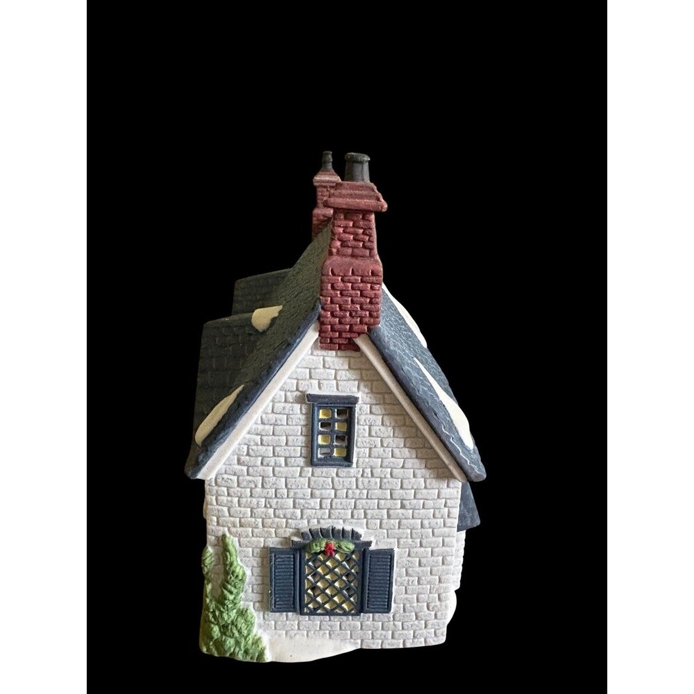 Dept 56 Brownlow House 1990 Dickens Village Series Heritage Collection W/Box - Picture 7 of 16